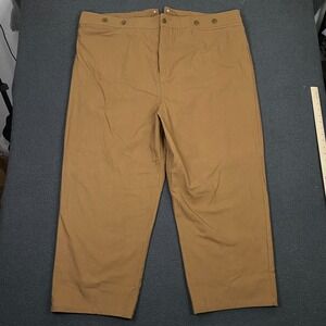 Scully Pants Mens size 52 Canvas Buckle Back Suspender Button Frontier Western